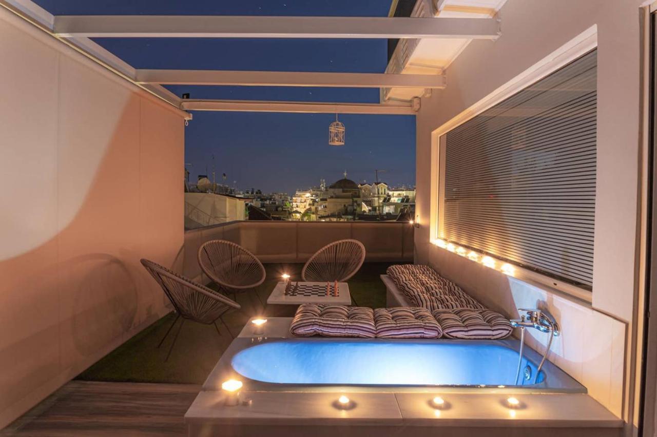 Tiny Central Penthouse, Big Terrace 칼라마타 외부 사진